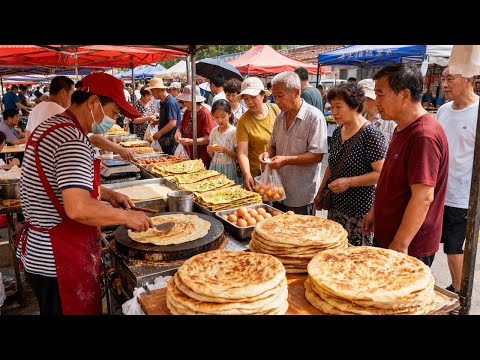 中国北方美味早餐合集，50种超级美味的街头早餐，一定不要错过！