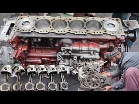 Hino jo8c diesel engine complete fitting