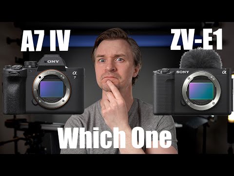 Sony ZV-E1 vs Sony A7IV