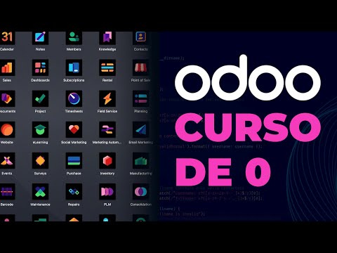 Curso de Odoo para principiantes y desarrolladores (Odoo, Odoo.sh, y Odoo.com)