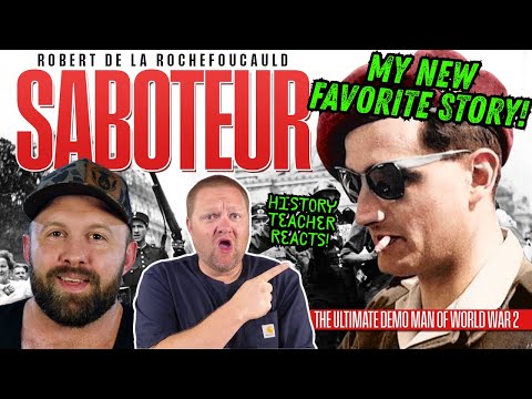 The Ministry of Ungentlemanly Warfare’s Demolition Man - Robert de La Rochefoucauld | Teacher Reacts