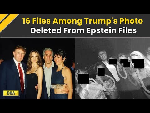 Epstein Files: 16 Epstein Files Disappear From US Government Website, Including Trump's Photo