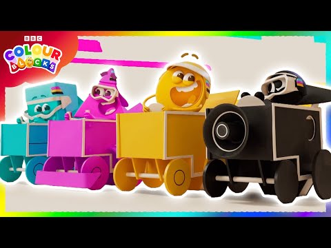 The Best of the Printing Crew 🖨️ | Colours for Kids | @colourblocks