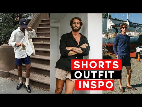 20 Shorts Outfit Ideas for Men (How to wear shorts this summer)