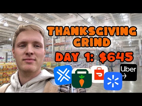 Is $3000 Possible in One Week Doing Gig Work? Day 1: $645