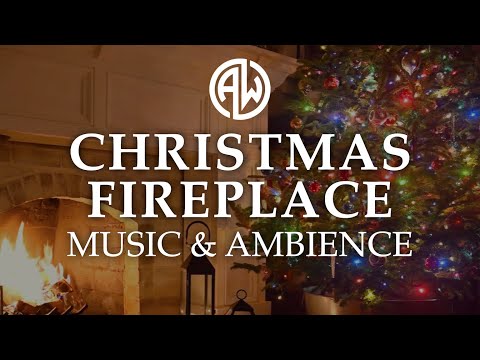 Christmas Music & Ambience | Soothing Jazz Holiday Music and Relaxing Fireplace Sounds