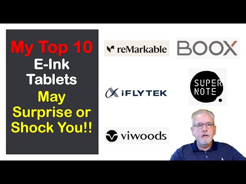 Top 10 E Ink Tablets - A Few Bold Decisions Made!