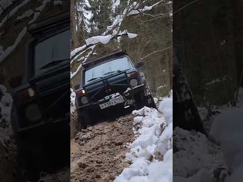 Самоблок в деле #нива #niva #nivalegend #travel #покатушки #offroad #тюнинг #лес #путешествия #mud