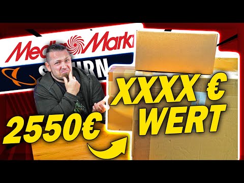Was ist in der 2550€ XXL MediaMarkt / Box / Wundertüte?