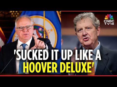 'Sucked It Up Like A Hoover Deluxe' - Sen. John Kennedy Blasts Tim Walz Over $9B Fraud | N18G