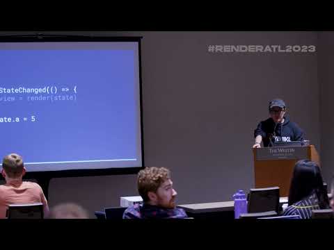 Evan You - REACTIVITY DEEP DIVE WITH VUE.JS - RenderATL 2023