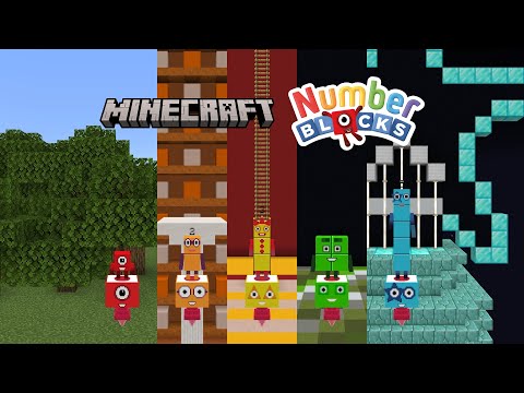Minecraft Numberblocks Times Tables song