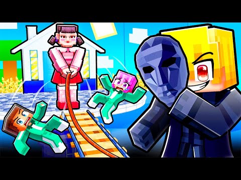Playing As The FRONTMAN To Troll My Friends in Minecraft SQUID GAME!
