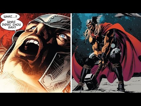 Thor becomes Unworthy (Marvel’s Original Sin)