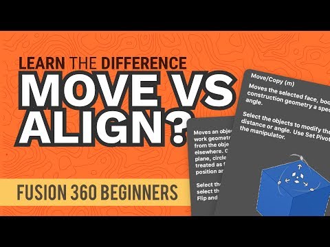How to Move Parts in Fusion 360