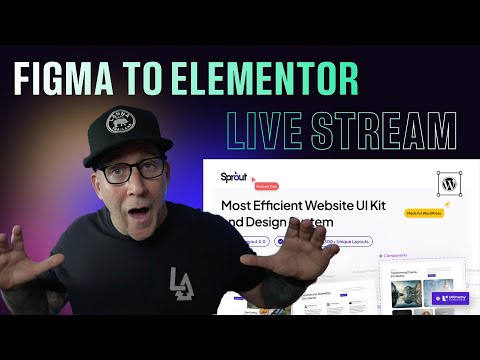 Figma to Elementor Live - First Looks the Sprout UI’s Free Figma UI Kit