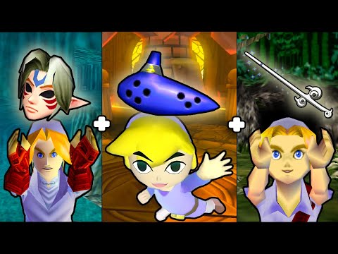 Zelda but it's 3 Games and EVERYTHING is Randomized