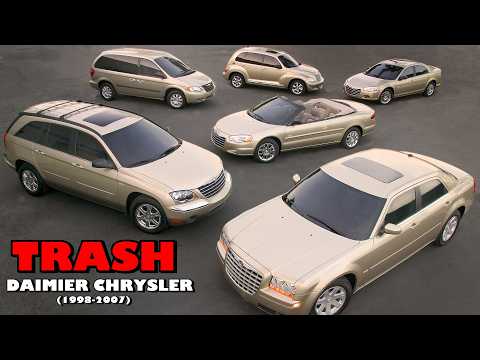 The Cars That Ruined DaimlerChrysler (1998–2007)