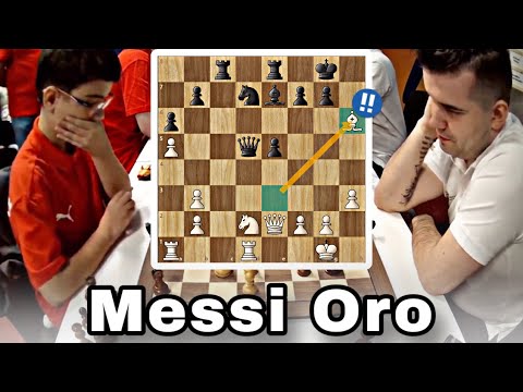 Faustino Oro vs Ian Nepomniachtchi | Brilliance from the Baby GOAT 🐐👶