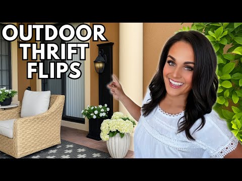 Thrift Flips That Look Expensive: DIY Outdoor Decor on a Budget!