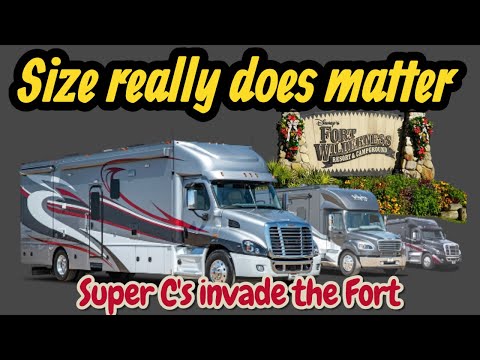 Super C RV's invade Disney's Fort Wilderness...why we are different