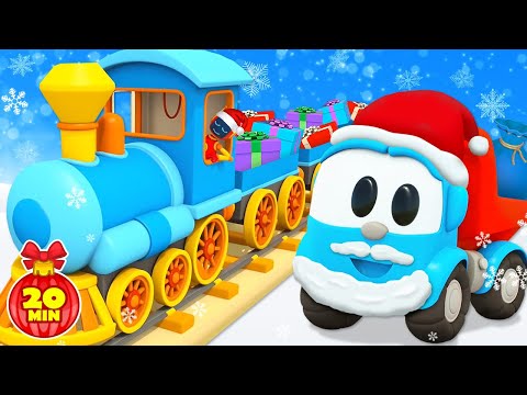 Мультфильмы про Новый год. Грузовичок Лёва и машинки. Мультики для детей