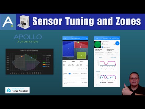 Presence Sensor Zones with the Apollo Automation R-PRO 1 mmWave Radar Sensor