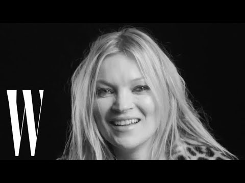 Kate Moss on Marky Mark Wahlberg, Her First Kiss, and David Bowie Crush | Screen Tests | W Magazine