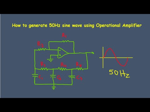 50Hz sine wave Oscillator