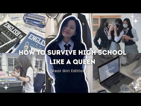 How to Survive School like a QUEEN | Tips to stay unbothered 🤍