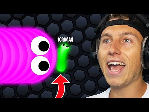Ich BESIEGE die GRÖSSTE SCHLANGE  in Slither.io