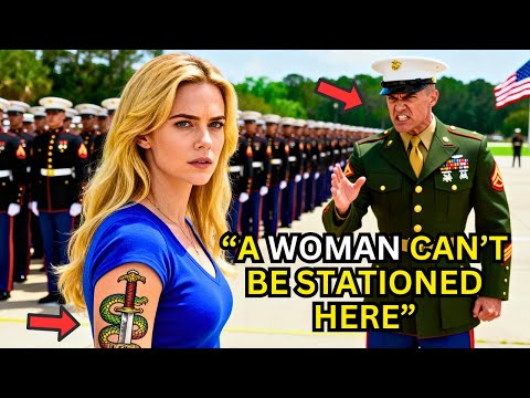 She Only Came to Watch Her Son Graduate — Until a USMC Captain Saw Her Tattoo and Froze