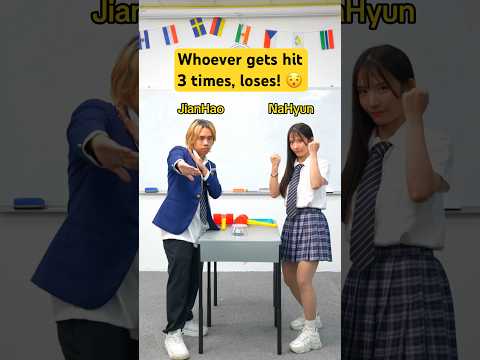 Whoever gets hit 3 times, loses! ๐ฏ @nahyunworld0