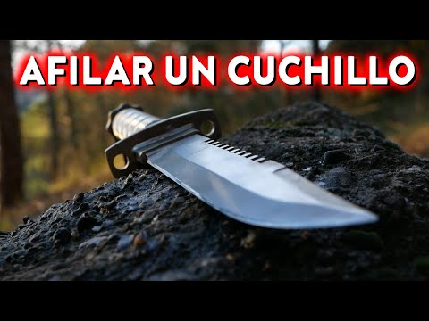 Cómo Afilar Un Cuchillo Al Extremo 🗡️ 3 Metodos Fáciles y Rápidos ✨