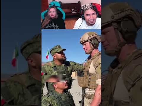 🇲🇽MILITAR MEXICANO DEFIENDE A SU SARGENTO DE GR1NG0😮😬😎😎