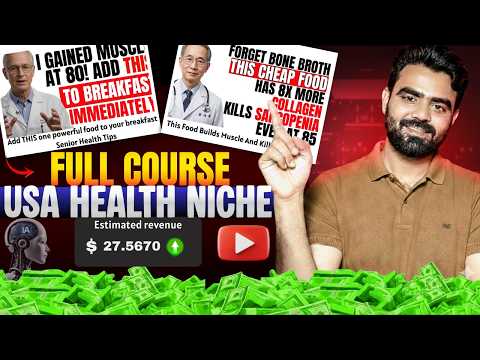 How to Create Old Peolpe Healthcare Niche | USA Viral Healthy food Videos | YouTube Automation