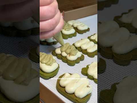 Pistachio Matcha Butter Cookie Recipe