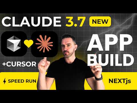 Full Stack App Build Claude 3.7 & Cursor AI