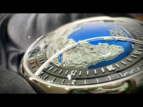 The new improved insane looking GEN2 blue planet by ciga design - watch review & unboxing