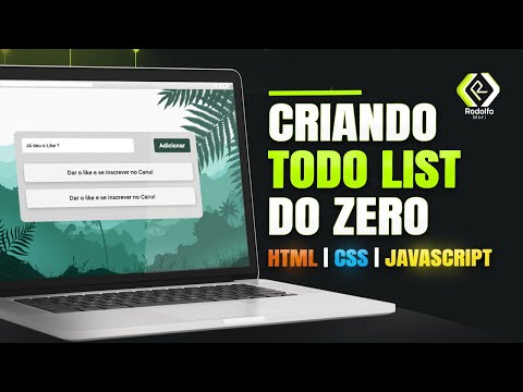 Projeto JavaScript para iniciantes - Aprenda como criar um To Do List com HTML, CSS e JavaScript