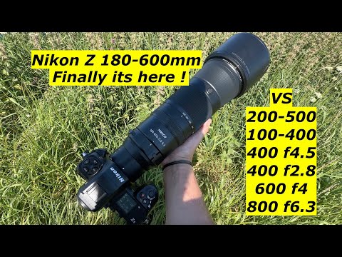 Nikon Z 180-600mm VR. First look. samples. image quality & focusing.