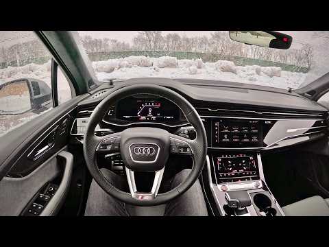 2024 Audi SQ7 in the Snow! POV Driving Impressions