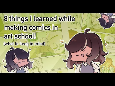 8 Things I Learned While Making Comics In Art School