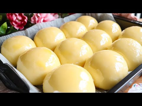 Ein Geheimnis, nur eine Zutat hinzufügen,  der Teig wird wie eine Wolke 👌 Das schnellste Brotrezept