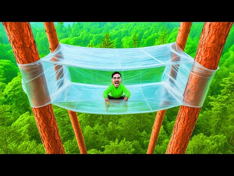 24 Hours In Jungle Challenge  Will I Survive