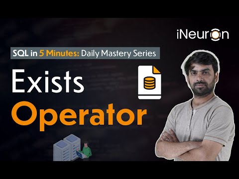Exist Operator in SQL | SQL Tutorial