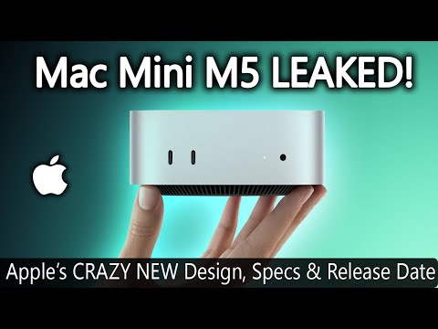 Mac Mini M5 LEAKED! Apple’s CRAZY NEW Design, Specs & Release Date 🤯