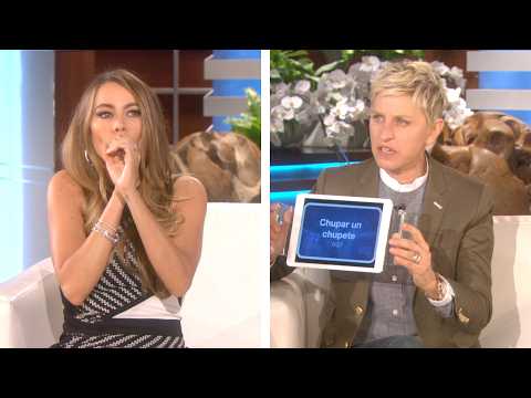 12 Times Sofía Vergara Had Us Crying Laughing During Games on ‘Ellen’