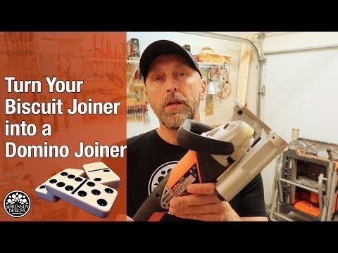 Turn Your Biscuit Joiner Into a Domino Joiner