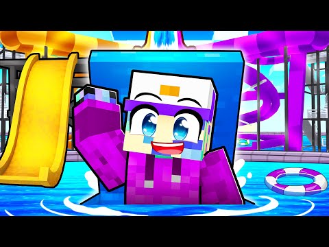 I Built 3 SECRET Rooms in a WATERPARK!